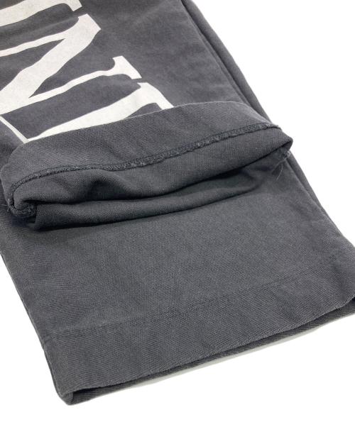 NUMBER (N)INE（ナンバーナイン）NUMBER (N)INE (ナンバーナイン) ビッグシルエットロゴバックプリントTシャツ グレー サイズ:SIZE 2の古着・服飾アイテム