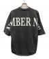 NUMBER (N)INE (ナンバーナイン) ビッグシルエットロゴバックプリントTシャツ グレー サイズ:SIZE 2：5000円