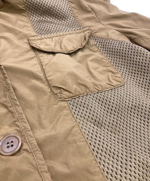ASPESI（アスペジ）ASPESI (アスペジ) メッシュナイロンジャケット ブラウン サイズ:	SIZE Sの古着・服飾アイテム