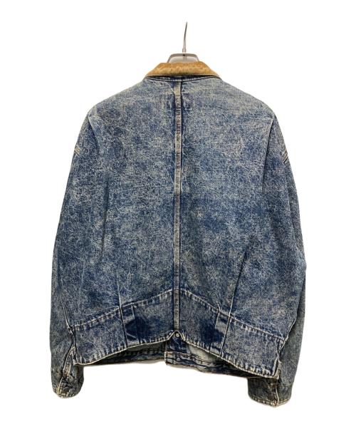 LEVI'S（リーバイス）LEVI'S (リーバイス) 80s 75073 襟コーズ ケミカルウォッシュ デニムジャケット インディゴ サイズ:Lの古着・服飾アイテム