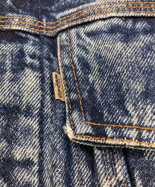 LEVI'S（リーバイス）LEVI'S (リーバイス) 80s 75073 襟コーズ ケミカルウォッシュ デニムジャケット インディゴ サイズ:Lの古着・服飾アイテム