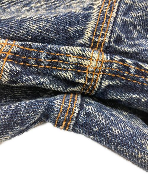 LEVI'S（リーバイス）LEVI'S (リーバイス) 80s 75073 襟コーズ ケミカルウォッシュ デニムジャケット インディゴ サイズ:Lの古着・服飾アイテム