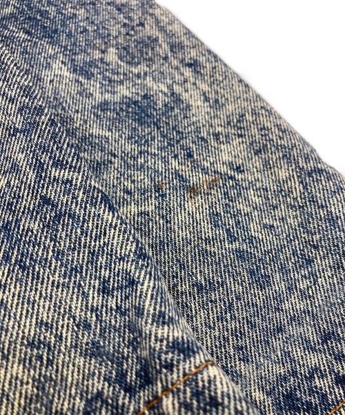 LEVI'S（リーバイス）LEVI'S (リーバイス) 80s 75073 襟コーズ ケミカルウォッシュ デニムジャケット インディゴ サイズ:Lの古着・服飾アイテム