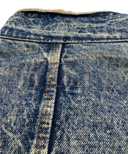 LEVI'S（リーバイス）LEVI'S (リーバイス) 80s 75073 襟コーズ ケミカルウォッシュ デニムジャケット インディゴ サイズ:Lの古着・服飾アイテム