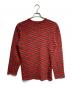 COMME des GARCONS HOMME (コムデギャルソン オム) タータンチェックニット/Tartan check knit レッド サイズ:M：25000円