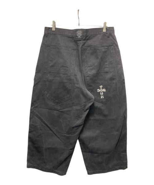 DOG TOWN（ドッグ タウン）DOG TOWN (ドッグ タウン) バギーデニムパンツ ブラック サイズ:不明（実寸サイズ参照）の古着・服飾アイテム