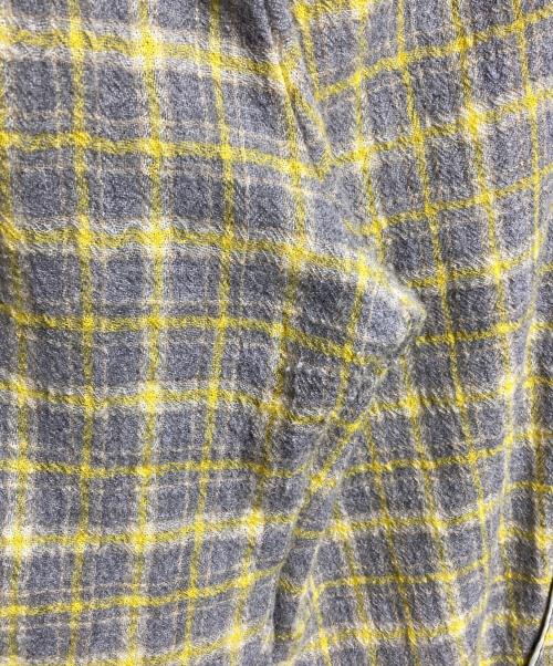 KIKO KOSTADINOV（キコ・コスタディノフ）KIKO KOSTADINOV (キコ・コスタディノフ) HARKMAN TROUSERS/ハークマン トラウザーズ イエロー×グレー サイズ:46の古着・服飾アイテム