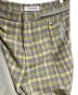 中古・古着 KIKO KOSTADINOV (キコ・コスタディノフ) HARKMAN TROUSERS/ハークマン トラウザーズ イエロー×グレー サイズ:46：25000円