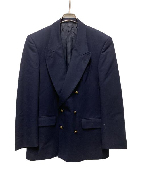 Burberry's（バーバリー）Burberry's (バーバリー) 金釦ダブルテーラードジャケット ネイビー サイズ:-の古着・服飾アイテム