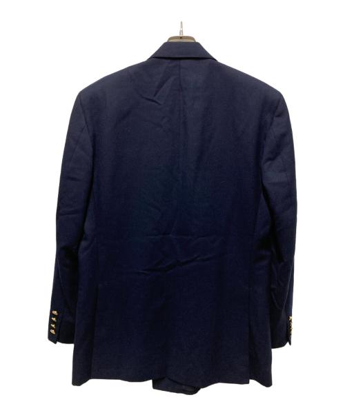 Burberry's（バーバリー）Burberry's (バーバリー) 金釦ダブルテーラードジャケット ネイビー サイズ:-の古着・服飾アイテム