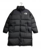 THE NORTH FACEザ ノース フェイス）の古着「ロングヌプシコート/Long Nuptse Coat」｜ブラック