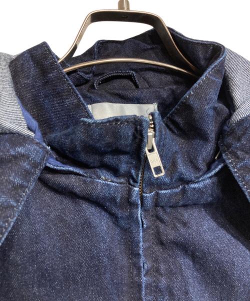 arte Antwerp（アートアントワープ）arte Antwerp (アートアントワープ) Denim Tech jacket/デニム・テック・ジャケット インディゴ サイズ:Sの古着・服飾アイテム