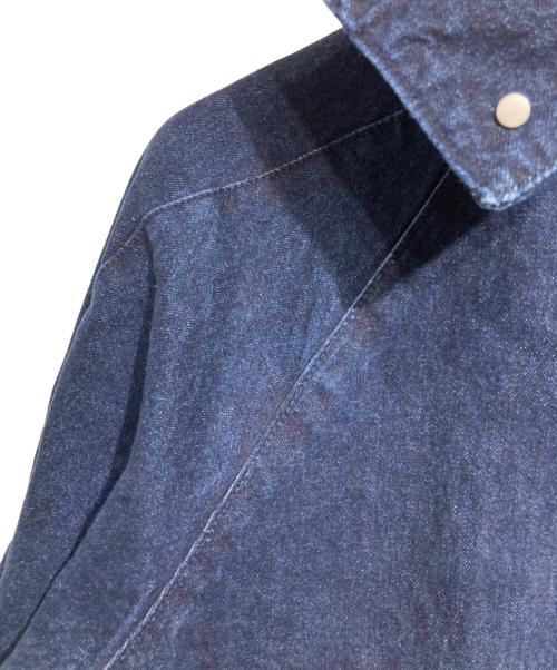 arte Antwerp（アートアントワープ）arte Antwerp (アートアントワープ) Denim Tech jacket/デニム・テック・ジャケット インディゴ サイズ:Sの古着・服飾アイテム