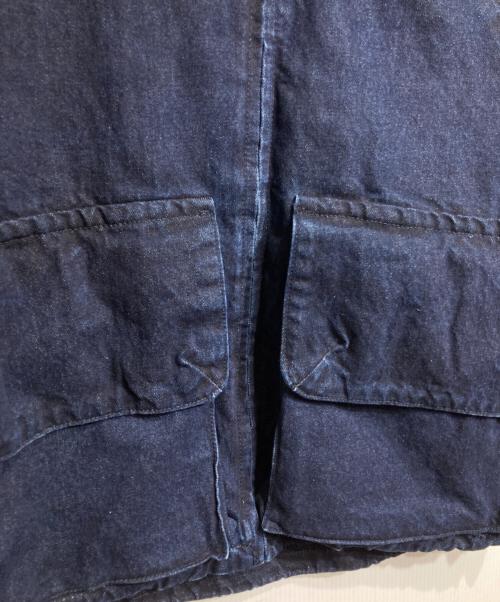 arte Antwerp（アートアントワープ）arte Antwerp (アートアントワープ) Denim Tech jacket/デニム・テック・ジャケット インディゴ サイズ:Sの古着・服飾アイテム