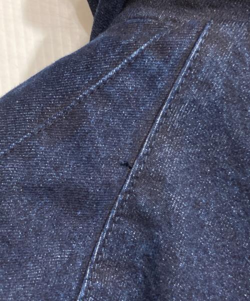 arte Antwerp（アートアントワープ）arte Antwerp (アートアントワープ) Denim Tech jacket/デニム・テック・ジャケット インディゴ サイズ:Sの古着・服飾アイテム
