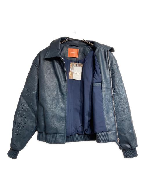 arte Antwerp（アートアントワープ）arte Antwerp (アートアントワープ) Studium Jacket/スタジアムジャケット ネイビー サイズ:Mの古着・服飾アイテム