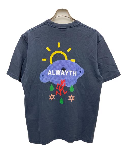 GRAMICCI（グラミチ）GRAMICCI (グラミチ) GRAPHIC T-SHIRT ネイビー サイズ:Mの古着・服飾アイテム