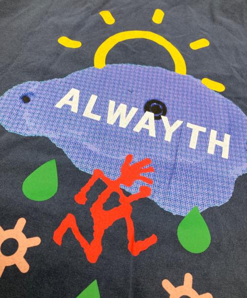 GRAMICCI（グラミチ）GRAMICCI (グラミチ) GRAPHIC T-SHIRT ネイビー サイズ:Mの古着・服飾アイテム