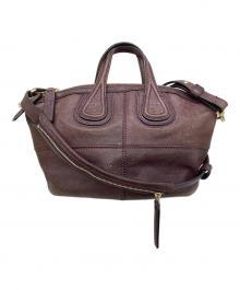 GIVENCHY（ジバンシィ）の古着「2WAYショルダーバッグ」｜パープル