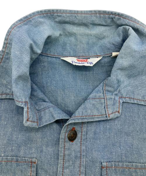 LEVI'S（リーバイス）LEVI'S (リーバイス) 70s シャンブレーデニムジャケット インディゴ サイズ:Lの古着・服飾アイテム