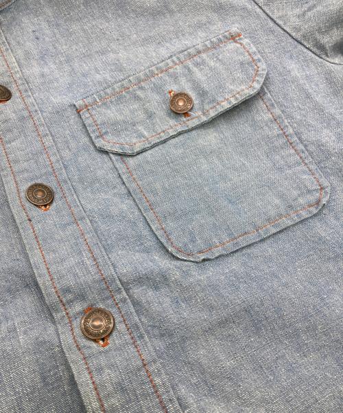 LEVI'S（リーバイス）LEVI'S (リーバイス) 70s シャンブレーデニムジャケット インディゴ サイズ:Lの古着・服飾アイテム