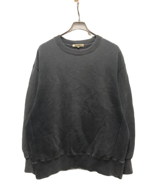 YEEZY SEASON4（イージーシーズン4）YEEZY SEASON4 (イージーシーズン4) アームプリント トレーナー グレー サイズ:Sの古着・服飾アイテム