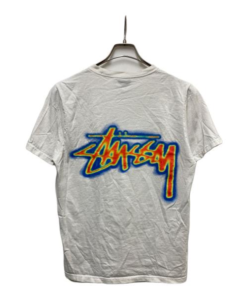 stussy（ステューシー）stussy (ステューシー) Thermal Stock TEE ホワイト サイズ:SIZE_Sの古着・服飾アイテム