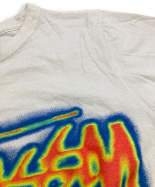 stussy（ステューシー）stussy (ステューシー) Thermal Stock TEE ホワイト サイズ:SIZE_Sの古着・服飾アイテム