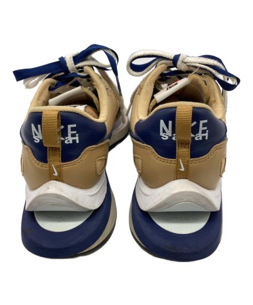 NIKE（ナイキ）NIKE (ナイキ) sacai (サカイ) VaporWaffle 'Sesame Blue Void' ベージュ×ネイビー サイズ:27.5の古着・服飾アイテム