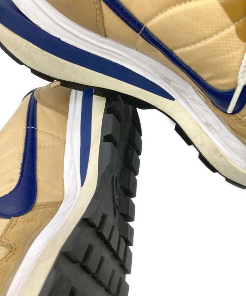 NIKE（ナイキ）NIKE (ナイキ) sacai (サカイ) VaporWaffle 'Sesame Blue Void' ベージュ×ネイビー サイズ:27.5の古着・服飾アイテム