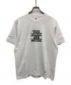 THE BLACK EYE PATCHブラックアイパッチ）の古着「ロゴプリントTシャツ」｜ホワイト