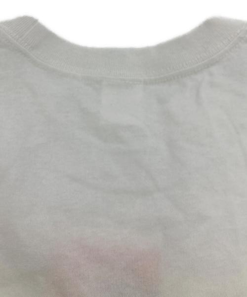 THE BLACK EYE PATCH（ブラックアイパッチ）THE BLACK EYE PATCH (ブラックアイパッチ) ロゴプリントTシャツ ホワイト サイズ:	SIZE Lの古着・服飾アイテム