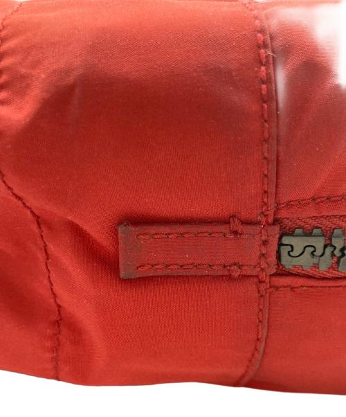 PRADA SPORTS（プラダスポーツ）PRADA SPORTS (プラダスポーツ) スクエアナイロンリュック レッド サイズ:Free(実寸参照）の古着・服飾アイテム