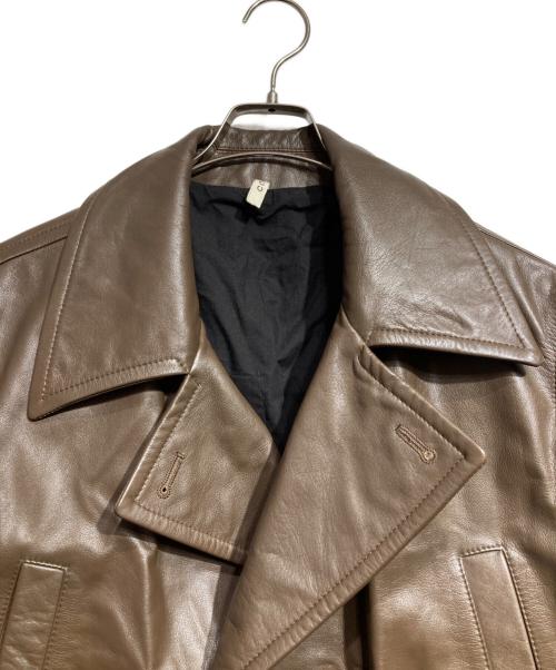 CCU（シーシーユー）CCU (シーシーユー) CHARLIE  STORM P COAT/チャーリー・ストーム・ピーコート ブラウン サイズ:2の古着・服飾アイテム