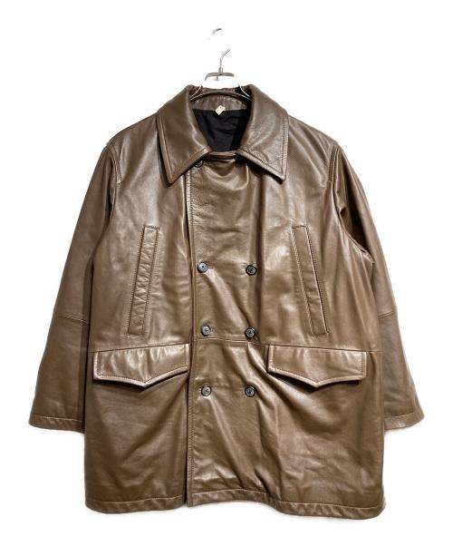 CCU（シーシーユー）CCU (シーシーユー) CHARLIE  STORM P COAT/チャーリー・ストーム・ピーコート ブラウン サイズ:2の古着・服飾アイテム