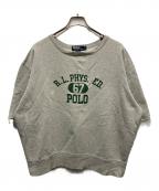 POLO RALPH LAURENポロ・ラルフローレン）の古着「半袖スウェット」｜グレー