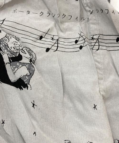 Porter Classic（ポータークラシック）Porter Classic (ポータークラシック) BLONDES PREFER PC ALOHA SHIRT/ブロンドはPCアロハシャツを好む グレー サイズ:Mの古着・服飾アイテム