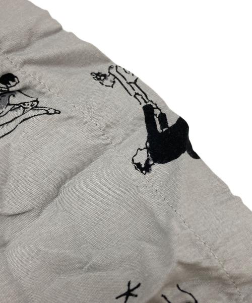 Porter Classic（ポータークラシック）Porter Classic (ポータークラシック) BLONDES PREFER PC ALOHA SHIRT/ブロンドはPCアロハシャツを好む グレー サイズ:Mの古着・服飾アイテム