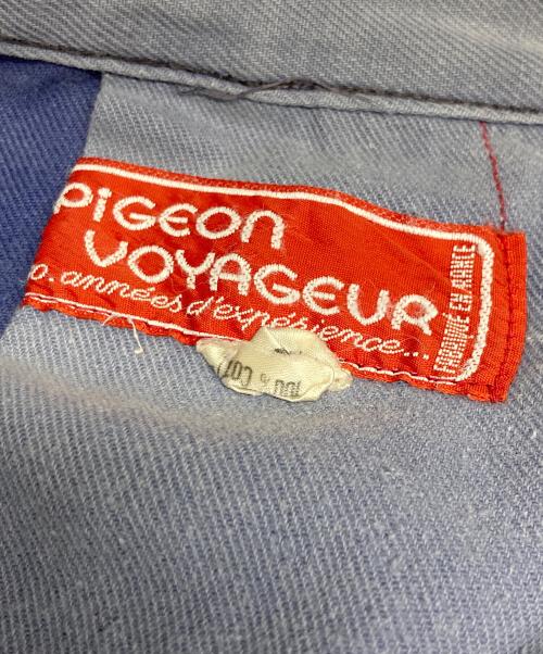 pigeon voyageur（ピジョンボヤージュ）pigeon voyageur (ピジョンボヤージュ) コットンツイルペインターワークパンツ ブルー サイズ:不明の古着・服飾アイテム