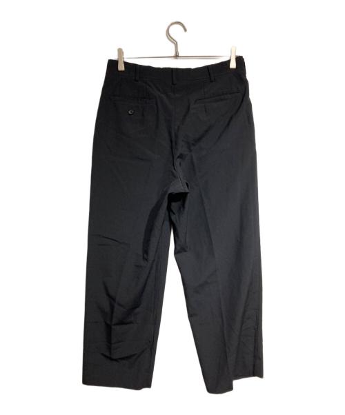 COMME des GARCONS HOMME（コムデギャルソン オム）COMME des GARCONS HOMME (コムデギャルソン オム) ウールトロピカル2タックスラックス/2-Tack Wool Tropical Trousers ブラック サイズ:Lの古着・服飾アイテム