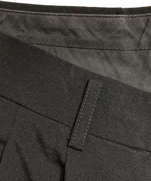 COMME des GARCONS HOMME（コムデギャルソン オム）COMME des GARCONS HOMME (コムデギャルソン オム) ウールトロピカル2タックスラックス/2-Tack Wool Tropical Trousers ブラック サイズ:Lの古着・服飾アイテム