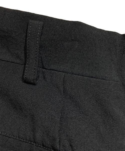 COMME des GARCONS HOMME（コムデギャルソン オム）COMME des GARCONS HOMME (コムデギャルソン オム) ウールトロピカル2タックスラックス/2-Tack Wool Tropical Trousers ブラック サイズ:Lの古着・服飾アイテム