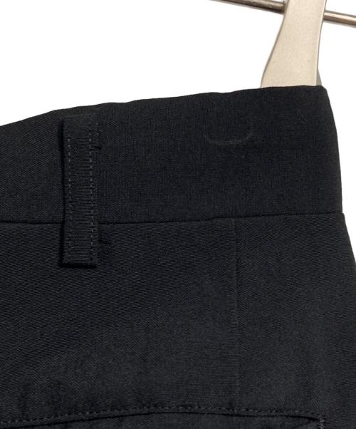 COMME des GARCONS HOMME（コムデギャルソン オム）COMME des GARCONS HOMME (コムデギャルソン オム) ウールトロピカル2タックスラックス/2-Tack Wool Tropical Trousers ブラック サイズ:Lの古着・服飾アイテム
