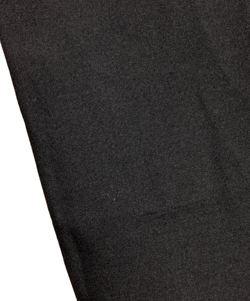 COMME des GARCONS HOMME（コムデギャルソン オム）COMME des GARCONS HOMME (コムデギャルソン オム) ウールトロピカル2タックスラックス/2-Tack Wool Tropical Trousers ブラック サイズ:Lの古着・服飾アイテム