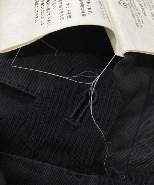 COMME des GARCONS HOMME（コムデギャルソン オム）COMME des GARCONS HOMME (コムデギャルソン オム) ウールトロピカル2タックスラックス/2-Tack Wool Tropical Trousers ブラック サイズ:Lの古着・服飾アイテム