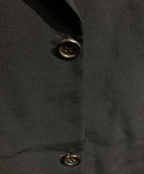 COMME des GARCONS HOMME（コムデギャルソン オム）COMME des GARCONS HOMME (コムデギャルソン オム) ウールトロピカル3Bジャケット/Tropical Wool 3-Button Jacket ブラック サイズ:Lの古着・服飾アイテム