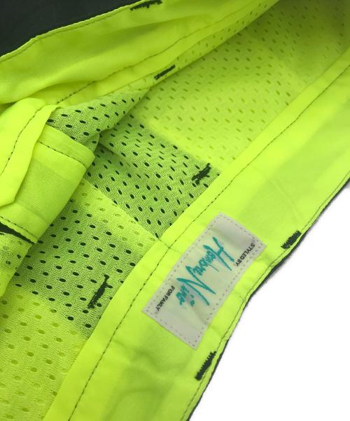 Hombre Nino（オンブレニーニョ）Hombre Nino (オンブレニーニョ) ダブルブレストシャドーチェックセットアップ ネイビー×イエロー サイズ:Mの古着・服飾アイテム