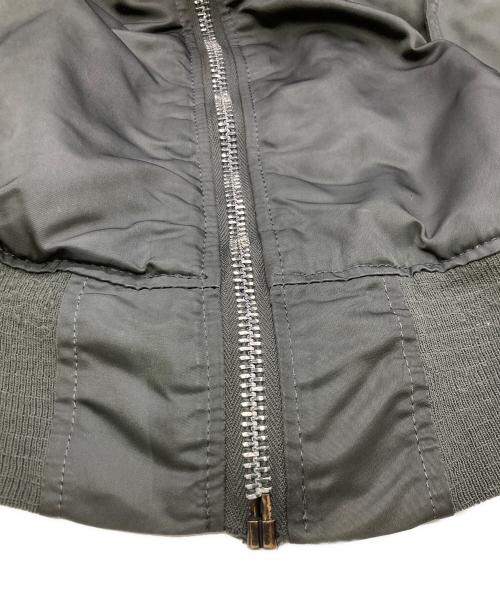 ALPHA（アルファ）ALPHA (アルファ) MA-1フライトジャケット オリーブ サイズ:Lの古着・服飾アイテム