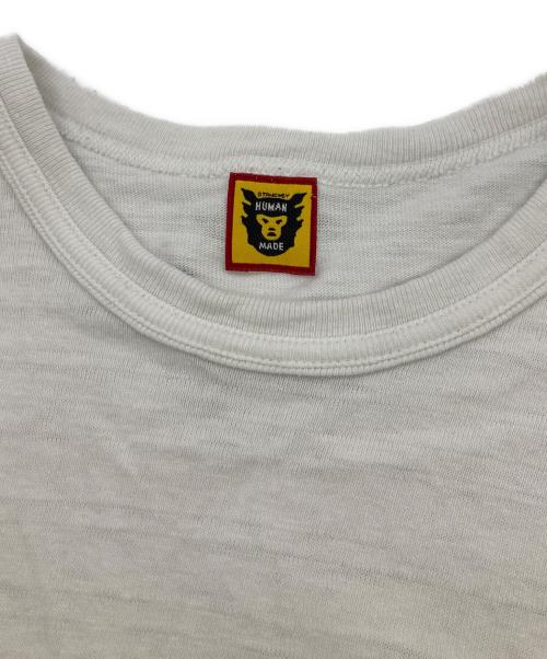 HUMAN MADE（ヒューマンメイド）HUMAN MADE (ヒューマンメイド) タイガープリントTシャツ ホワイト サイズ:不明の古着・服飾アイテム