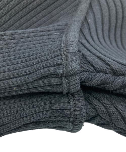 BOWTE（バウト）BOWTE (バウト) テレコ ロングスリーブカットソー ブラック サイズ:SIZE Freeの古着・服飾アイテム